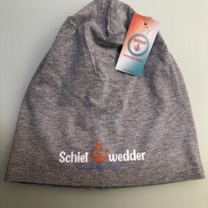 Beanie Unisex Grau | Schietwedder