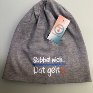 Beanie Unisex Grey | Sabbel nich Dat geit