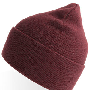 Pure Beanie Burgundy Melange