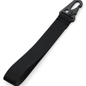 Key-Clip-Nylon Black