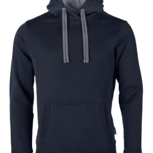 Unisex Sweat Hoody Navy | Hinten steht auch Watt