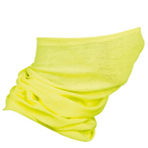 Multifunctional Neck Warmer Bolt | Neon-Yellow